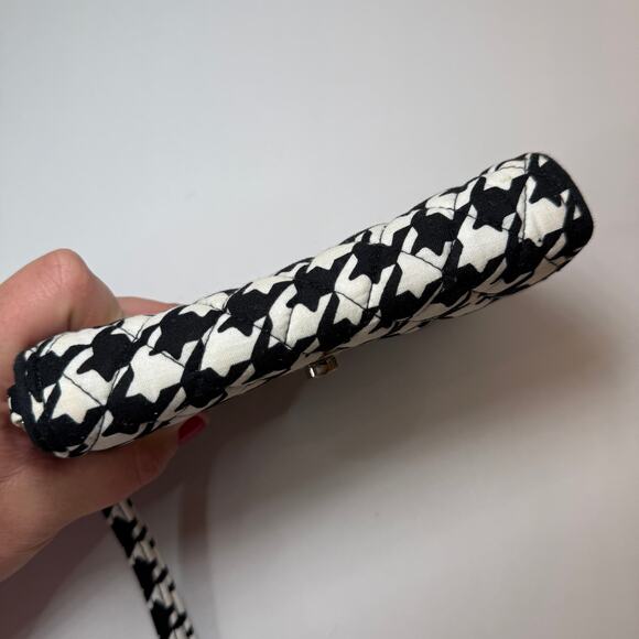 Vera Bradley Midnight Houndstooth Turn Lock Smartphone Wristlet Wallet - Picture 2 of 7